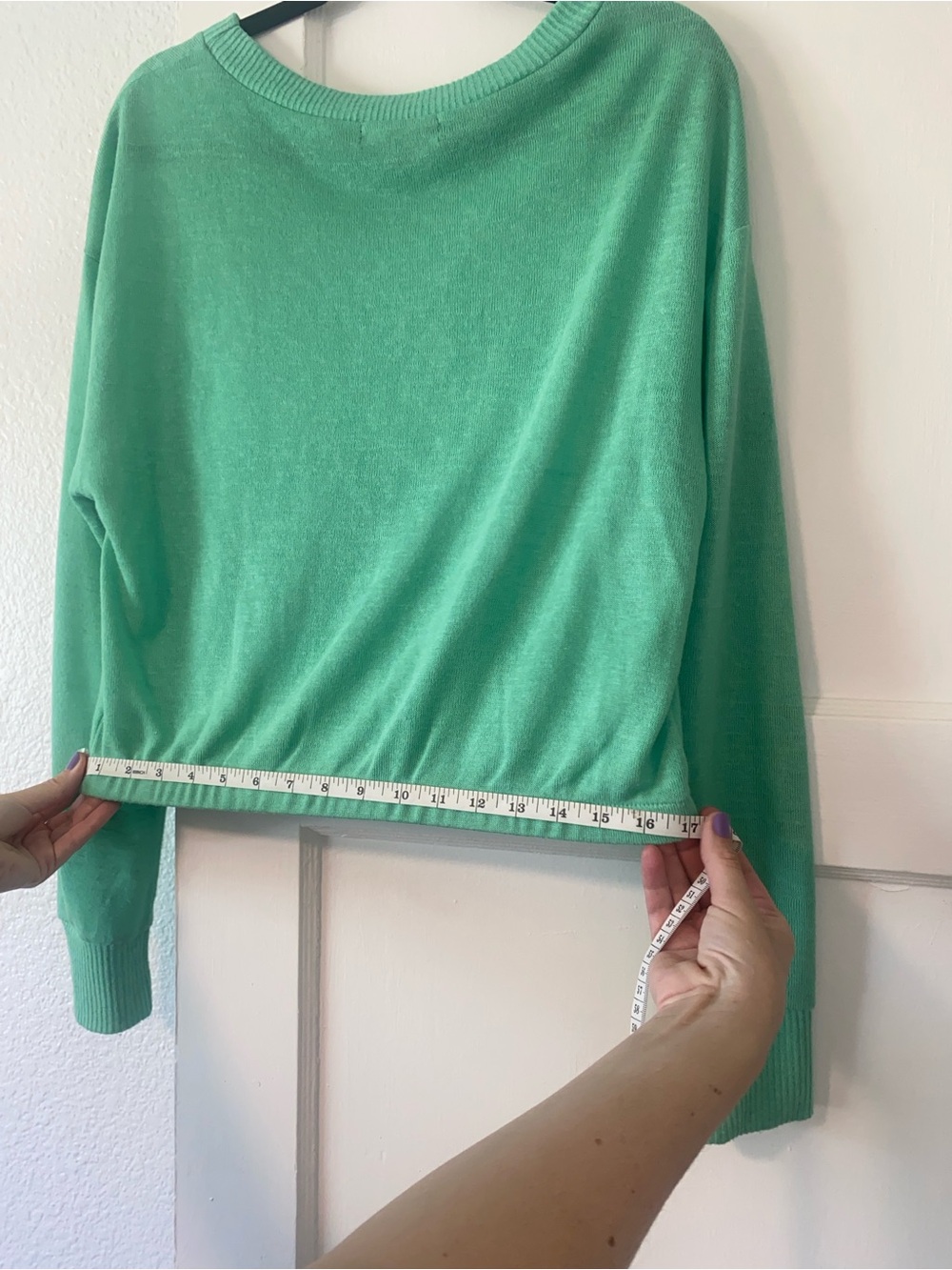 Sanctuary Women's Lightweight Boatneck Sweater, Aqua green